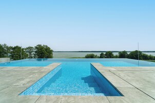 Seasonal outdoor pool