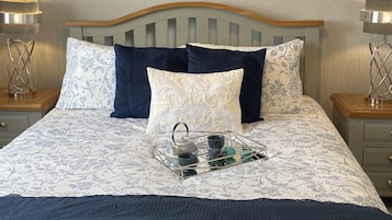 Ferienhaus | 2 Schlafzimmer, Bügeleisen/Bügelbrett, kostenloses WLAN, Bettwäsche