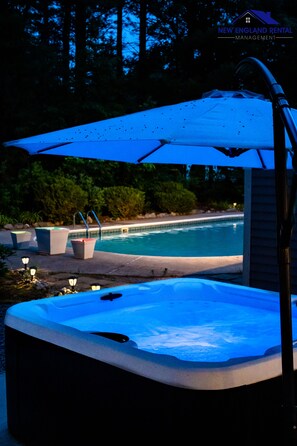 Outdoor pool - ★ A ★Lux Family Villa 6min to Gillette “Pool&Gym”★ (Foxborough)