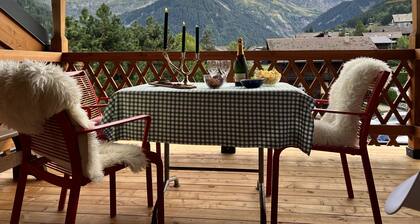 Superbe appartement dans les combles d'un magnifique chalet de 1911