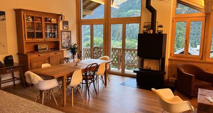 Superbe Appartement Dans les Combles D'un Magnifique Chalet de 1911