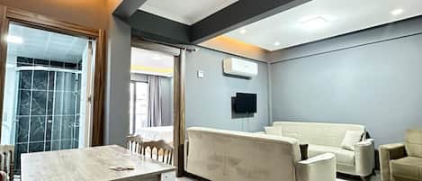 Appartement Ăconomique, 1 chambre, animaux de compagnie acceptĂ©s, vue parc | 1 chambre, literie de qualitĂ© supĂ©rieure, couette en duvet d'oie