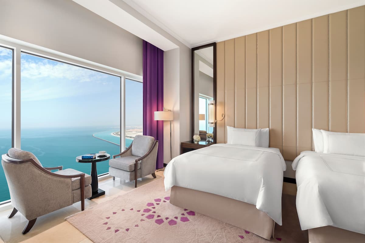 Deluxe Room, Sea View (Twin Bed) | Premium bedding, minibar, in-room safe, individually furnished