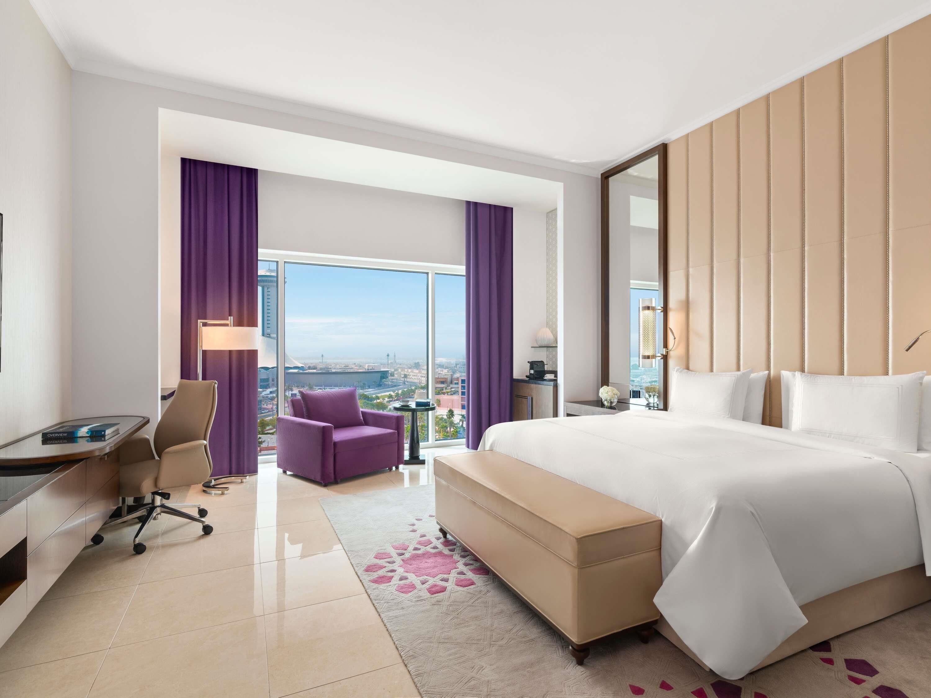 Premium bedding, minibar, in-room safe, desk