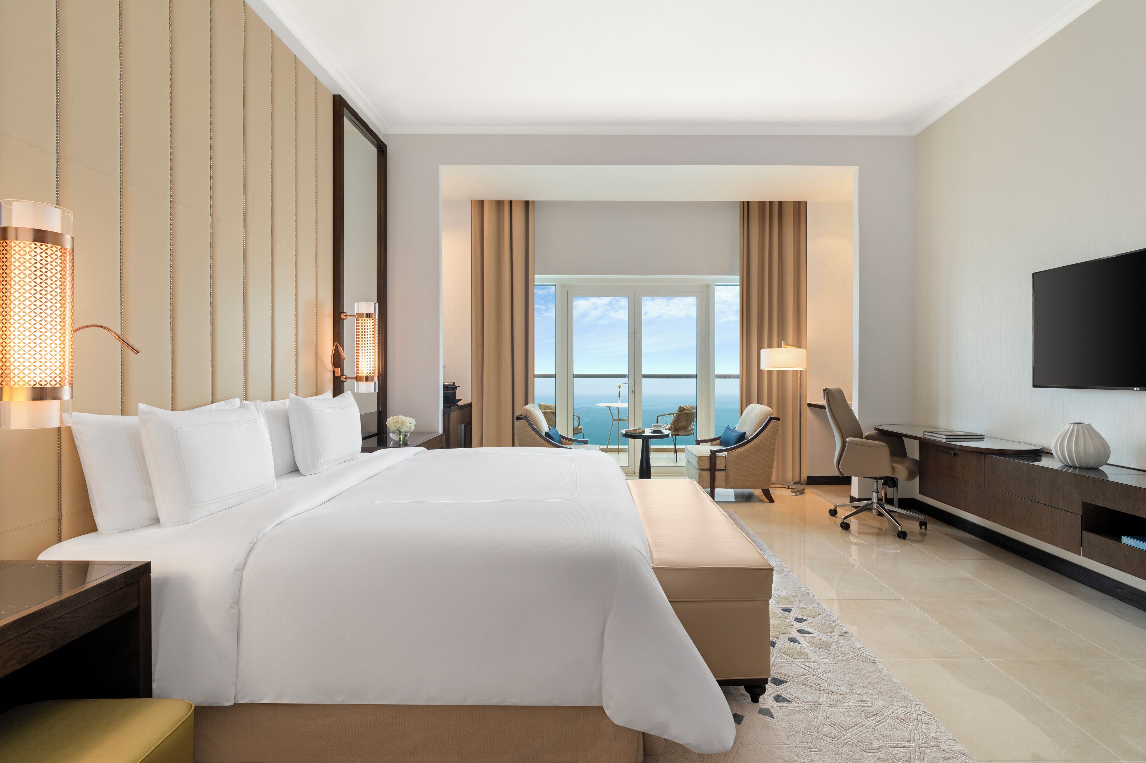 Premium Room, Balcony, Sea View | Premium bedding, minibar, in-room safe, individually furnished