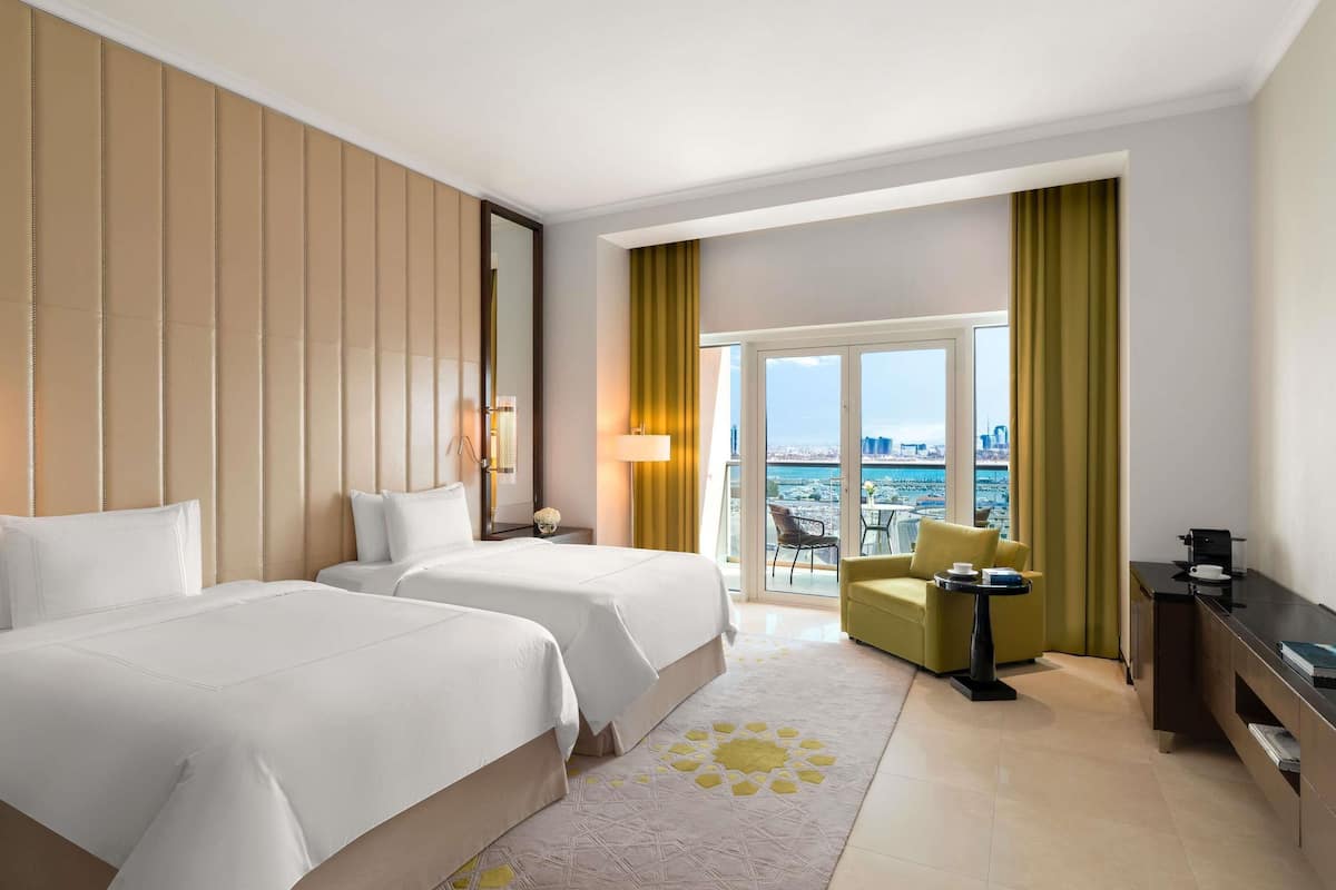 Premium bedding, minibar, in-room safe, desk
