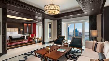 Presidential Suite, 3 Bedrooms | Premium bedding, minibar, in-room safe, individually furnished