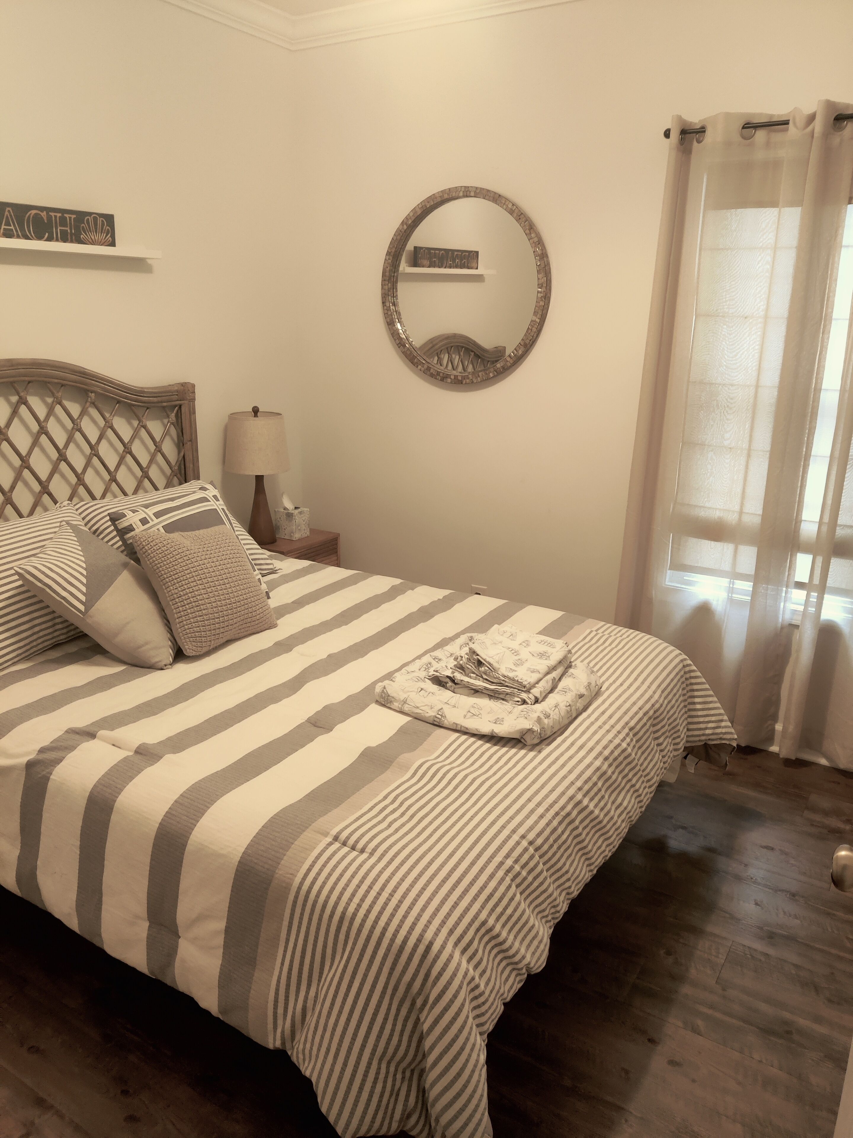 BEACH WALKOVER ON ST.  Beautifully decorated 3br 2b w/ private fenced back yard.