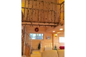 Interior - Famous cottage directly on 100' private shoreline of pristine lake. (Belgrade)