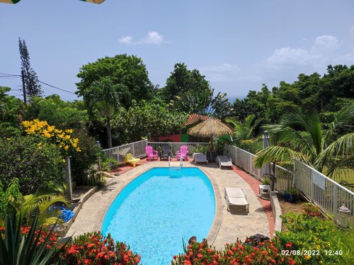 Bungalow de charme TI SOLEY avec piscine proche de Malendure vous attend 🌴☀️🌴