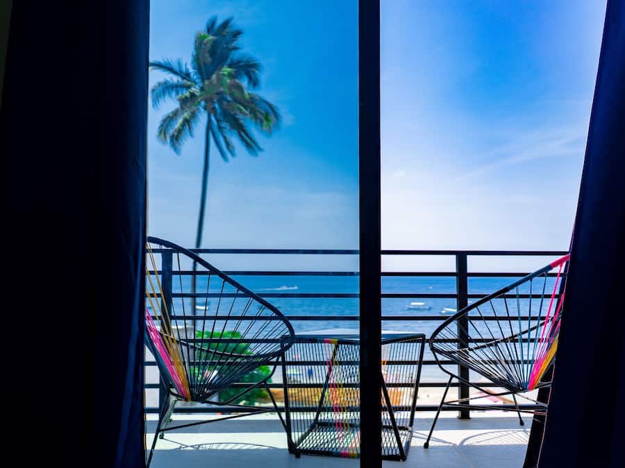 Quarto panorâmico | Terraço/pátio