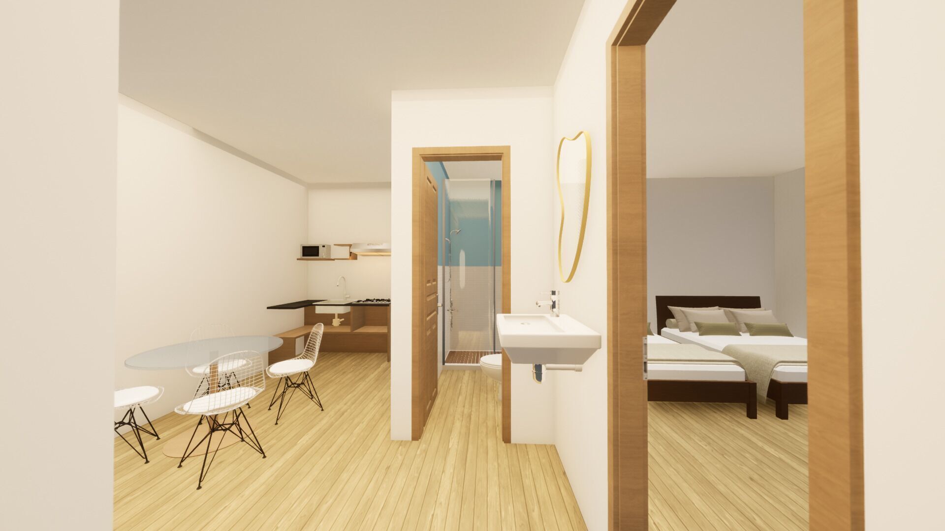 Iron/ironing board, free WiFi, bed sheets