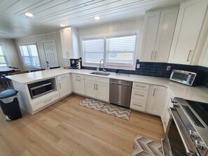 House, Multiple Beds, Pool Access, Beach View | Private kitchen - The Dunes (St. Augustine)