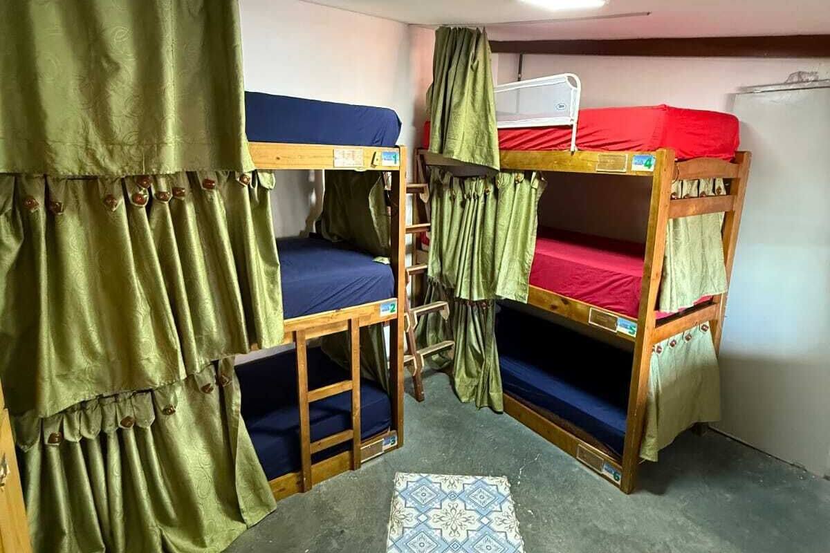 Shared Dormitory, Men only | Blackout drapes, WiFi (free), individually decorated, bed sheets
