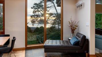 55-inch TV with digital channels, streaming services