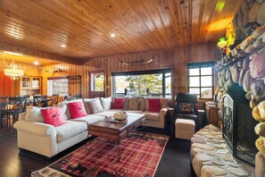 House (4 Bedrooms) | Interior - Shoreline Lakehouse by Avantstay Majestic Lakefront Cabin w/ Hot Tub & Fire Pit! (Big Bear Lake)