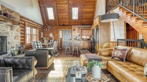 House (4 Bedrooms) | Interior - Pine Needle by Avantstay Log Cabin w/ Gorgeous Views, Hot Tub, Patio & Pool Table! (Gatlinburg)