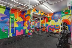 Fitnessbereich