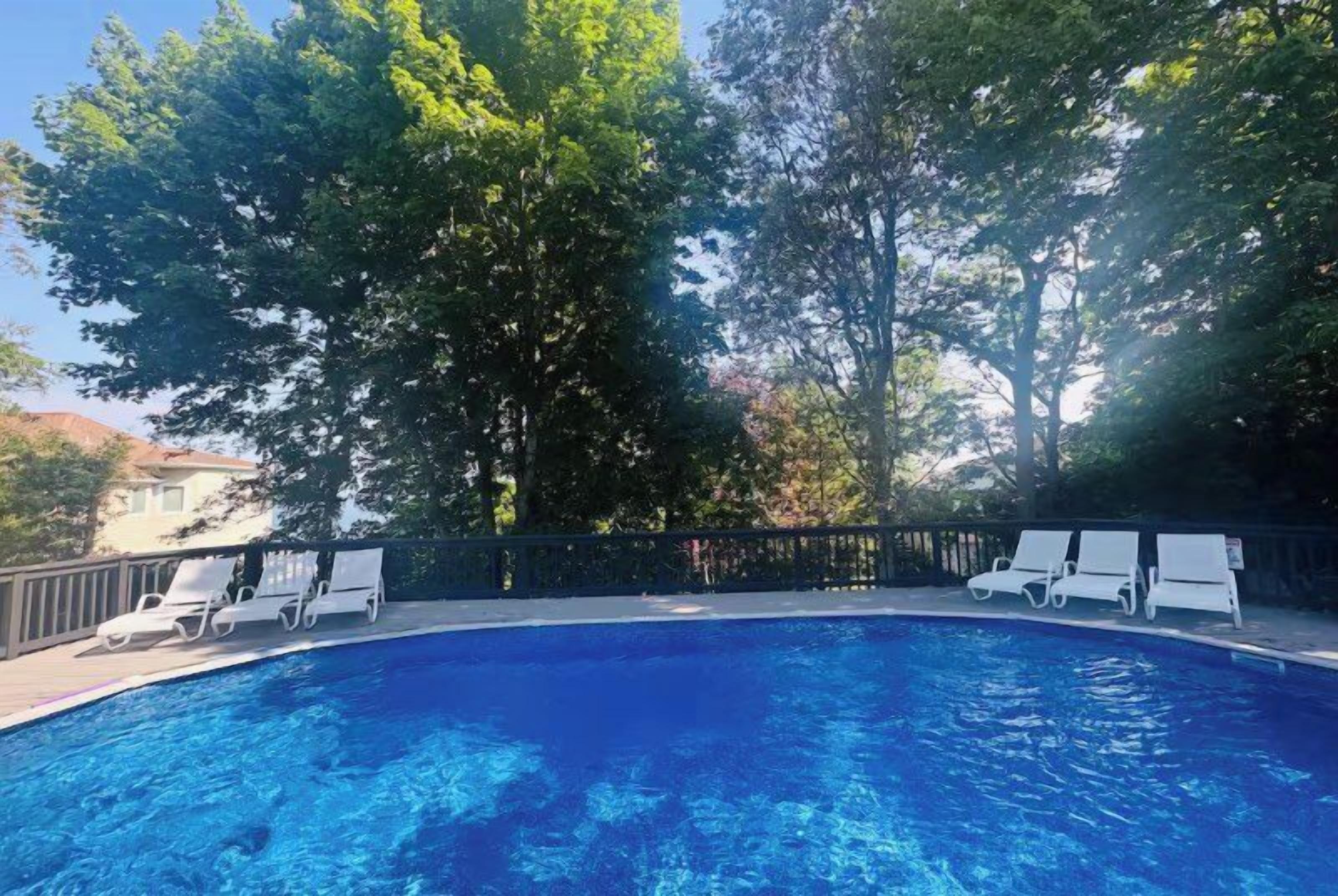 Una piscina climatizada