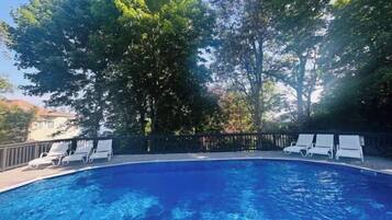 Una piscina climatizada
