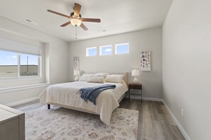 3 bedrooms, iron/ironing board, travel crib, free WiFi