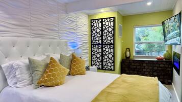 1 多间卧室、办公桌、熨斗/熨衣板、免费 WiFi