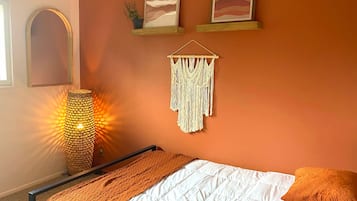 2 habitaciones, escritorio, wifi y ropa de cama