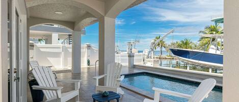 Außenpool, beheizter Pool