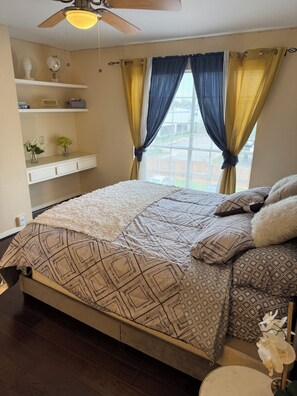 1 bedroom, desk, iron/ironing board, free WiFi