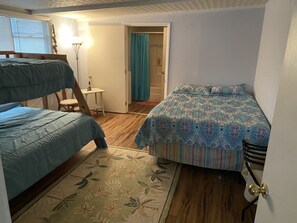 2 habitaciones y ropa de cama
