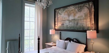 Deluxe Suite, 1 Queen Bed | Frette Italian sheets, premium bedding, down comforters