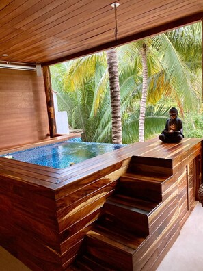 Spa - Beautiful loft with private Jacuzzi and golf cart included  (Sayulita)
