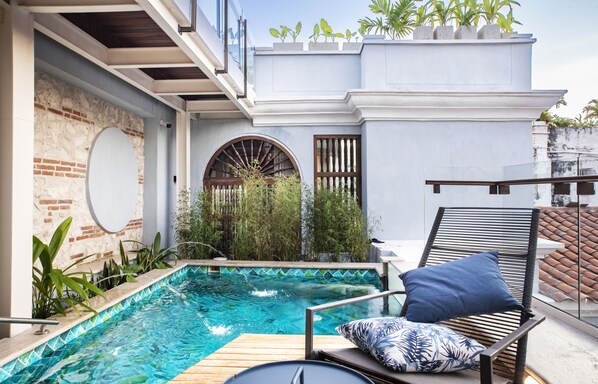 Outdoor pool - Hotel Boutique Casona del Porvenir (Cartagena)