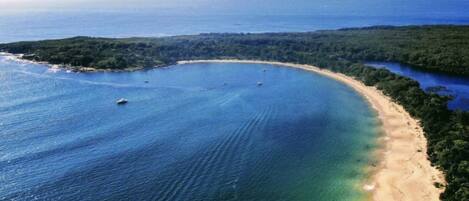 Beach nearby, beach towels