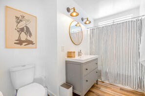 Hair dryer, towels