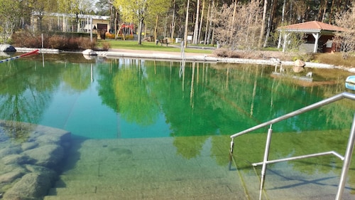 Waldbungalow "auszeit" 2-3 Pers. Wlan-Kamin-Sauna