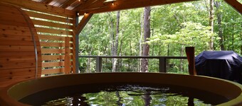 Station 91 | Cabin Near Helen | SAUNA & CEDAR TUB