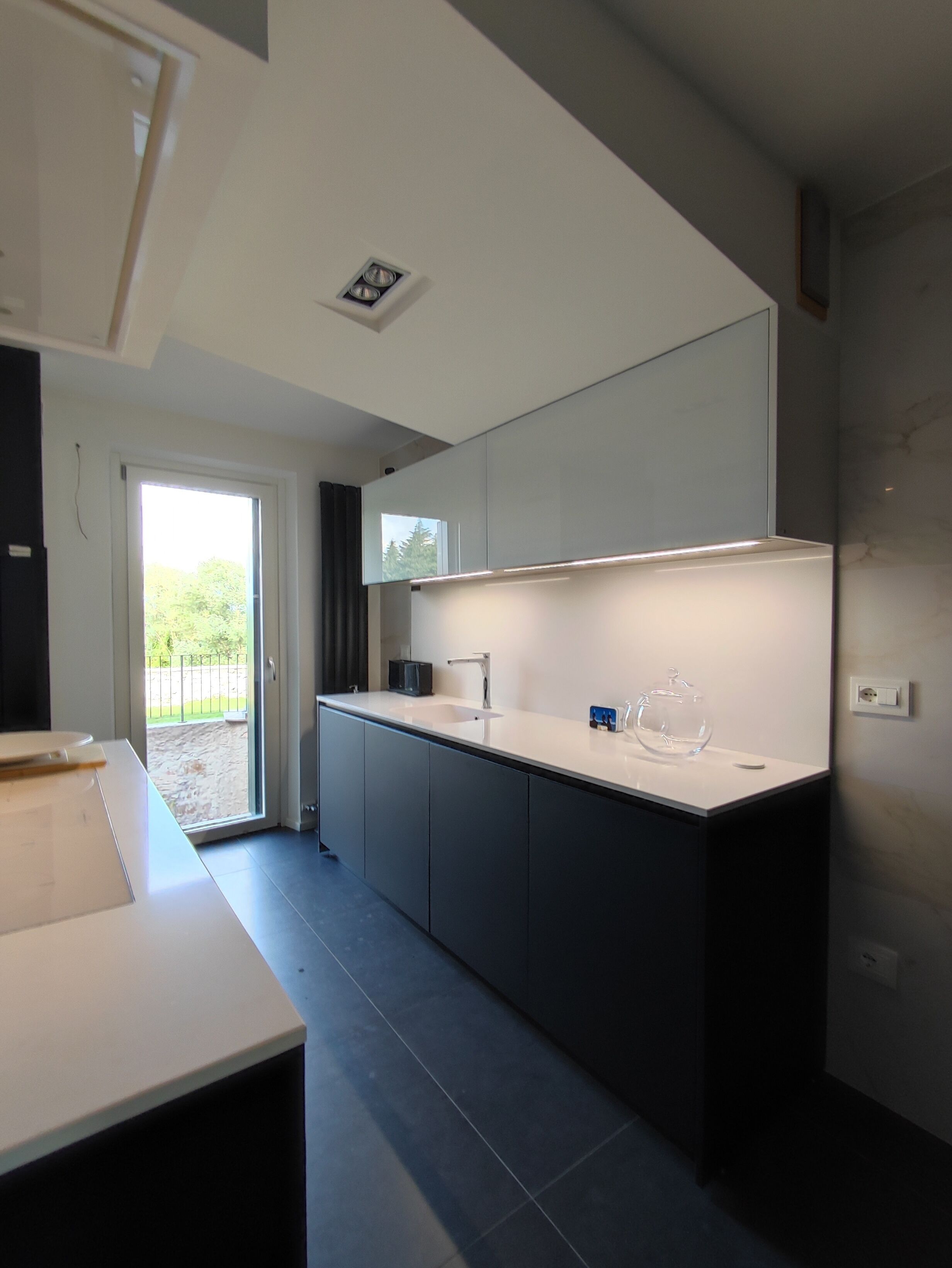 Enchanting view from the walls of Leonardo da Vinci's castle. 