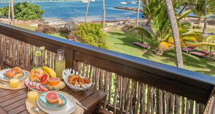 Sur la plage Villa Maorie 1