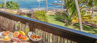 Sur la plage Villa Maorie 1
