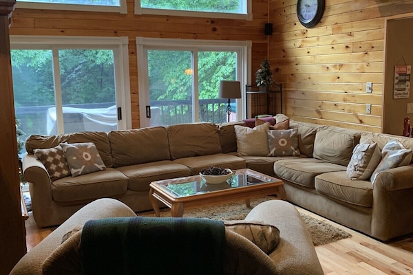 Living room - newer couch!