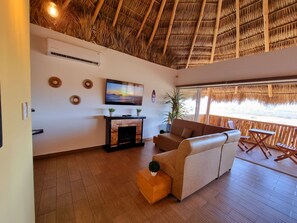 Panoramic Cabin | Premium bedding, down duvets, pillow-top beds, minibar - Palm Valley Cabins (Mazatlán)