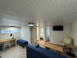 Beachland Villa | Living area | 36-inch Smart TV with digital channels
