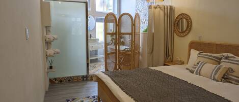 2 chambres, bureau, Wi-Fi gratuit, draps fournis