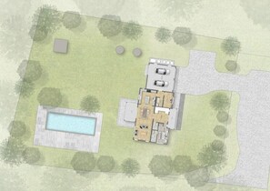 Floor plan - A newly constructed Hamptons estate of rare quality (Southampton)