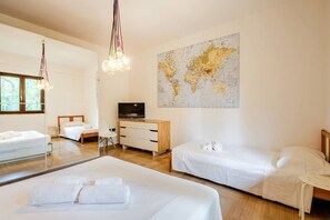 5 sovrum, ljudisolering, wi-fi och sängkläder