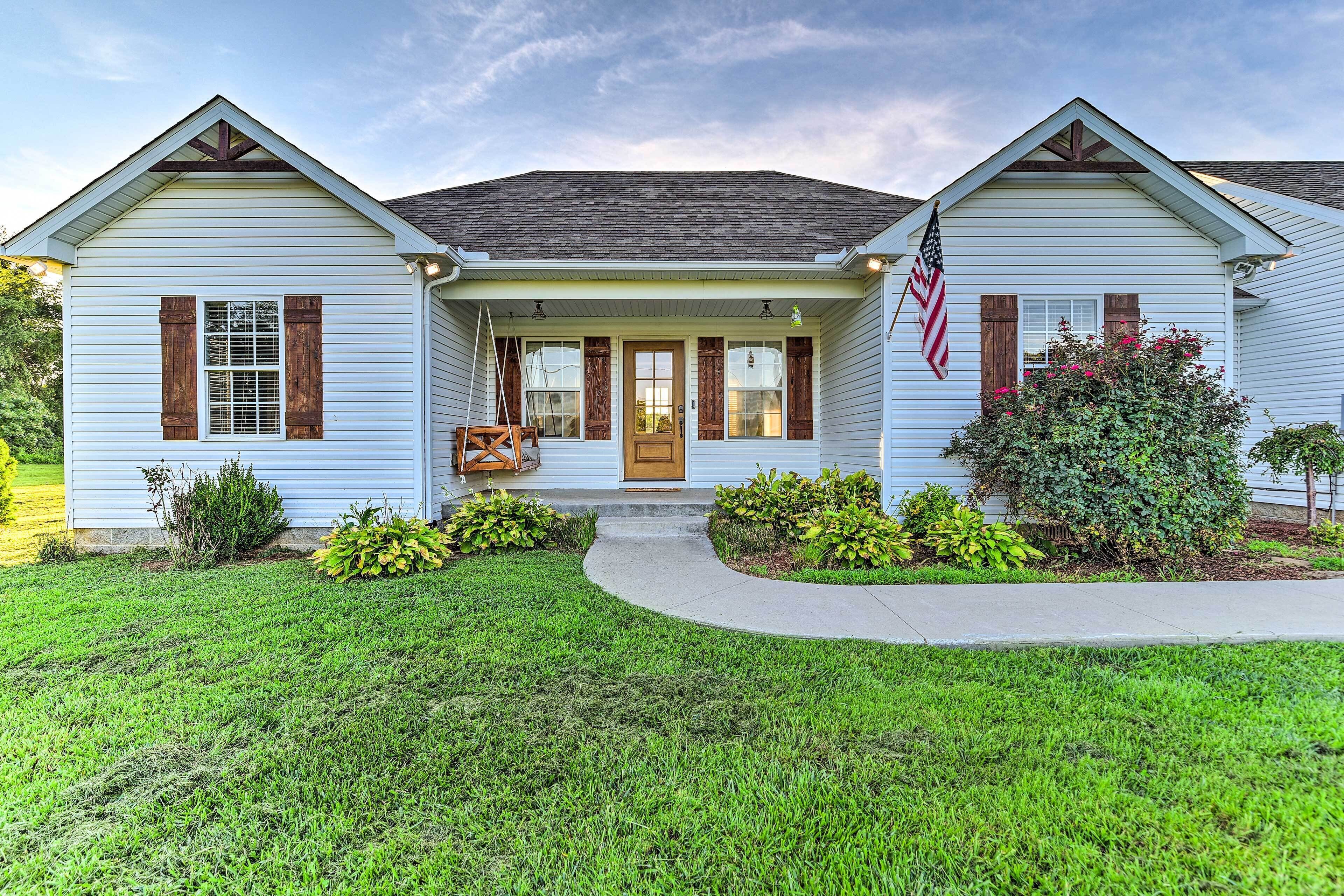 Scottsville Retreat < 25 Mi to Bowling Green!