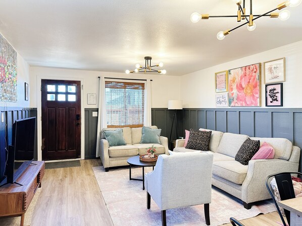 Smart-tv och böcker