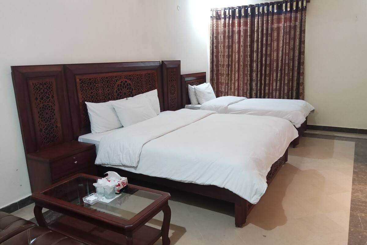 Twin Room | Ruang kerja komputer riba, Wi-fi percuma 