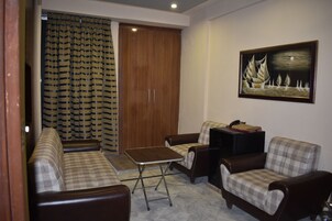 Sala de estar en el lobby